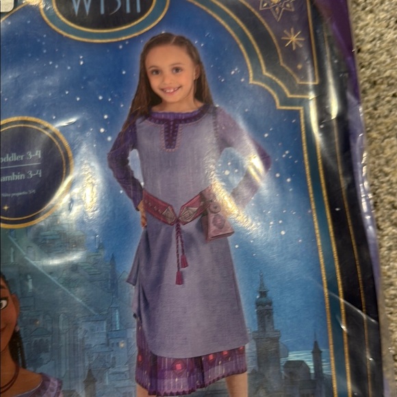 Disney Wish Asha Dress in Purple - Picture 6 of 9